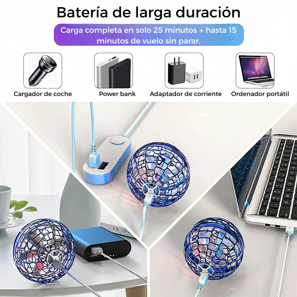 MagicFly Orb™ – La Pelota Voladora que Regresa Sola