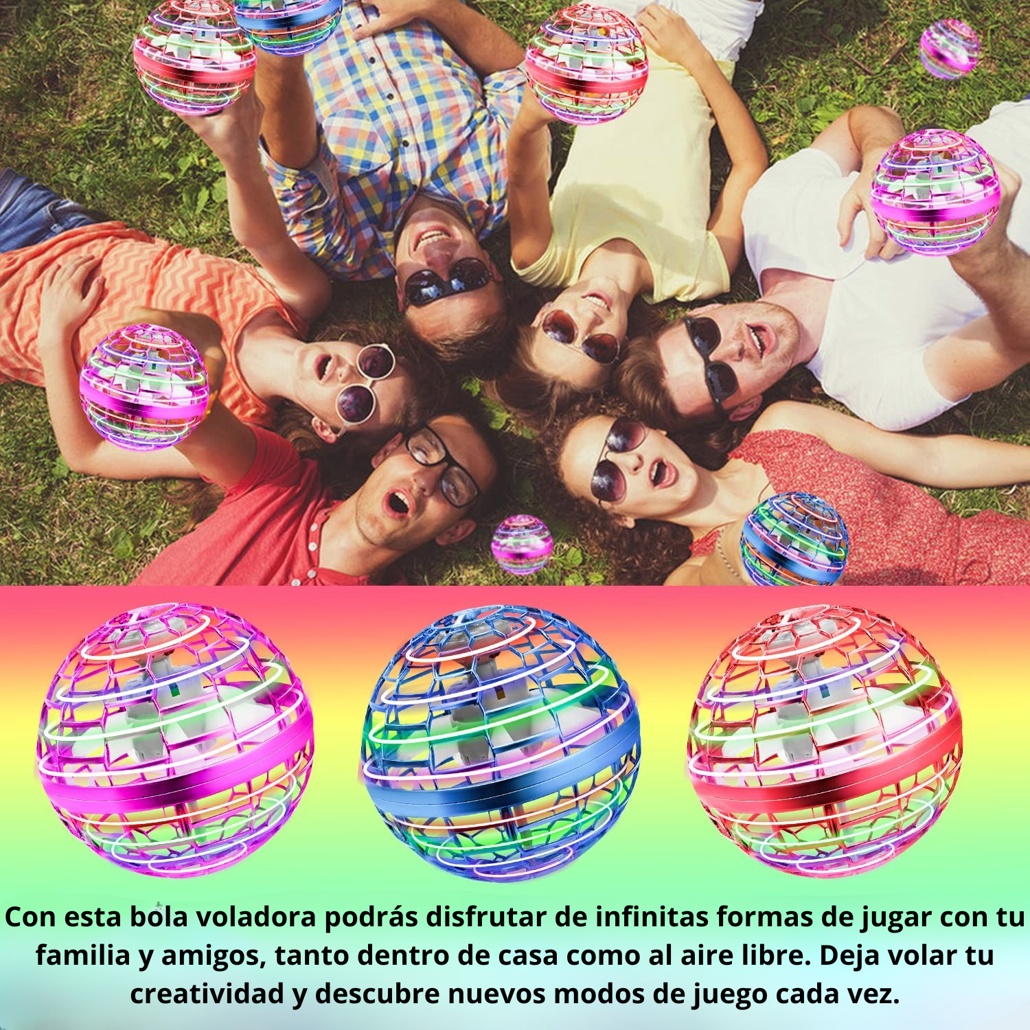 MagicFly Orb™ – La Pelota Voladora que Regresa Sola