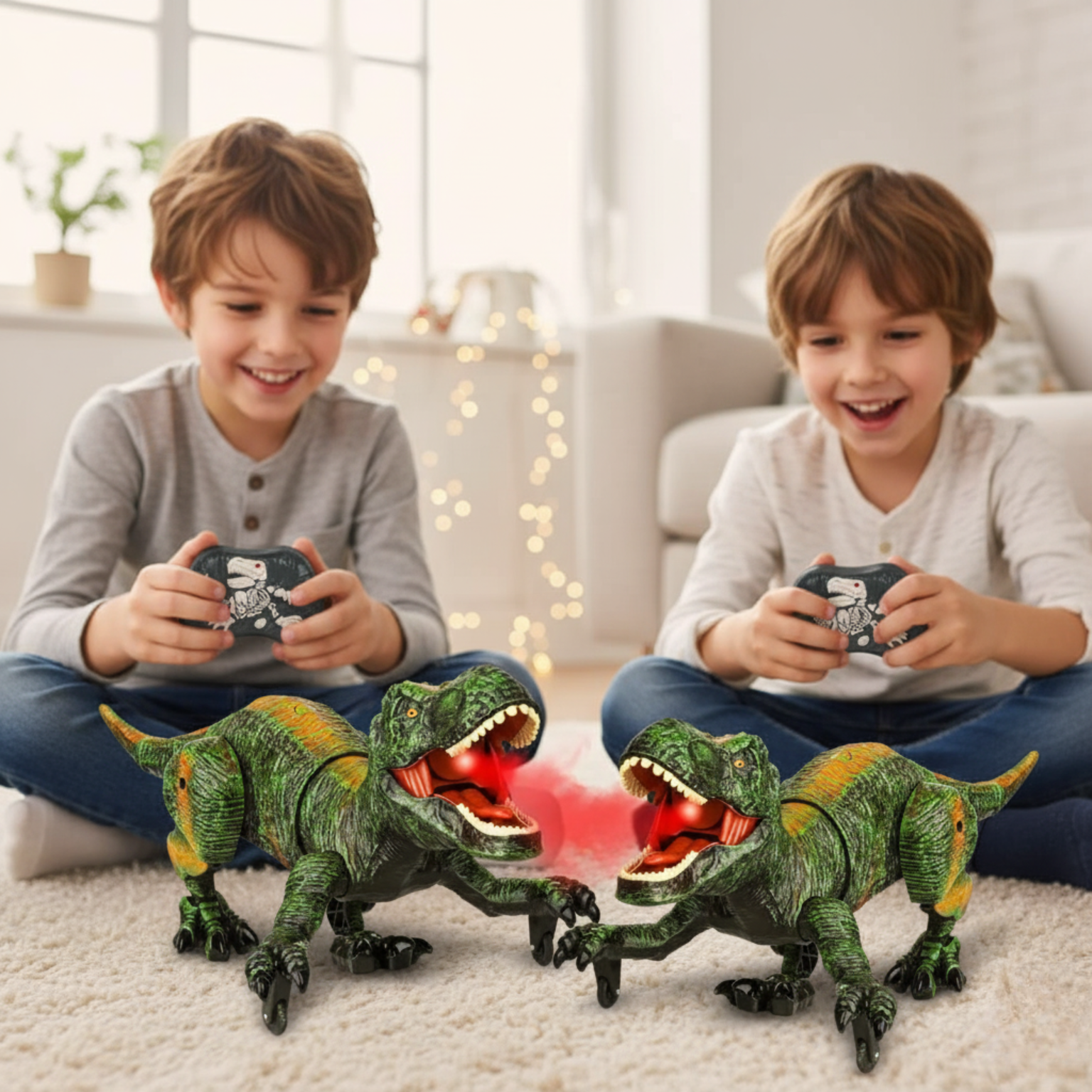 DinoFire RC™ – El Dinosaurio Teledirigido que Echa Fuego