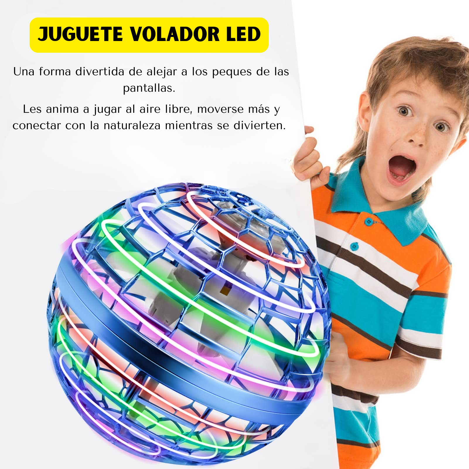 MagicFly Orb™ – La Pelota Voladora que Regresa Sola