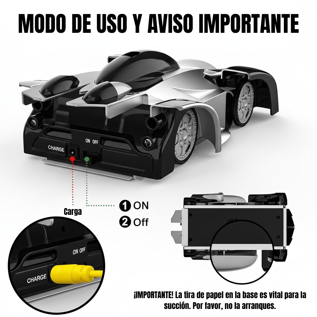 GravityCar X™ – El Coche que Desafía la Gravedad