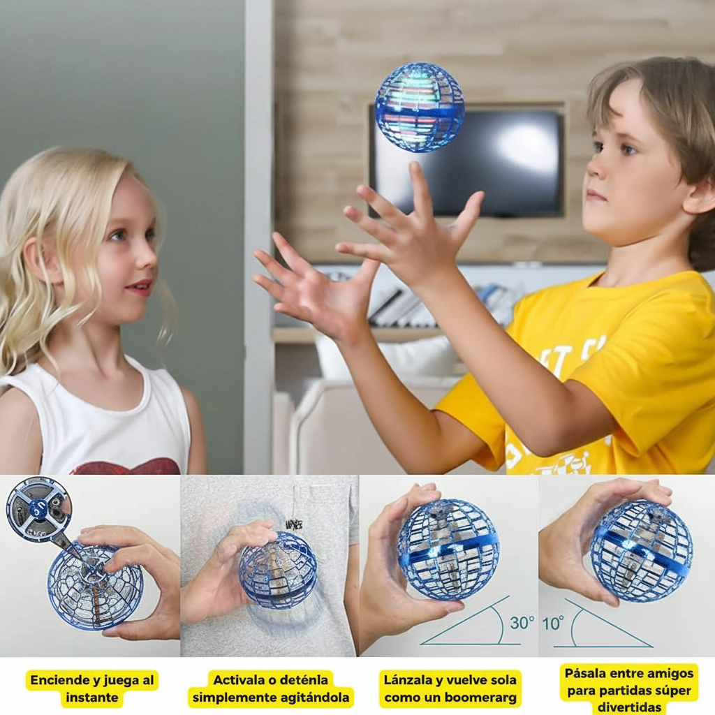 MagicFly Orb™ – La Pelota Voladora que Regresa Sola